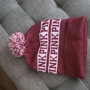 Pink beanie